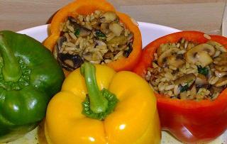 Gefüllte Paprika